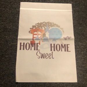 Disney HOME SWEET HOME Yard Garden Flag NEW Disneyworld Epcot